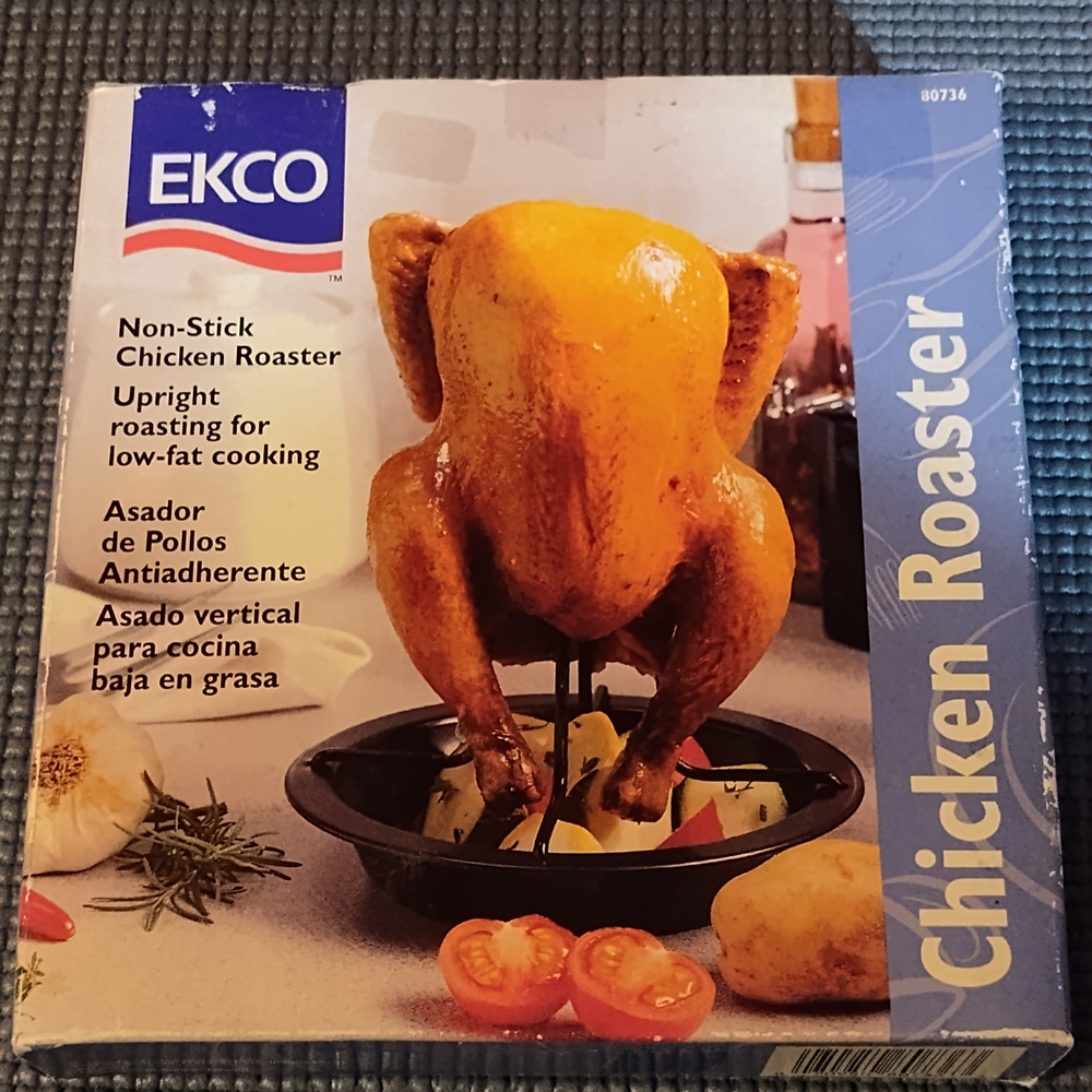 EKCO Non-Stick Chicken Roaster - Black